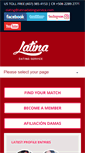 Mobile Screenshot of latinadatingservice.com